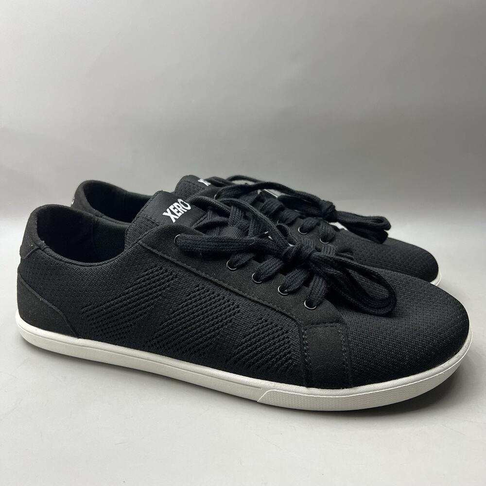 Xero Shoes Dillon Casual Shoes Men Size 9 Black Barefoot Comfort Sneakers NEW